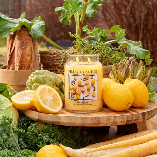 Fresh Lemon - 454g von Village Candle