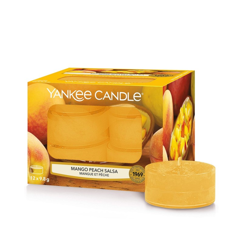 Mango Peach Salsa - Teelichter von Yankee Candle