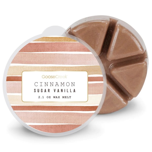 Cinnamon Sugar Vanilla Wax Melt von Goose Creek