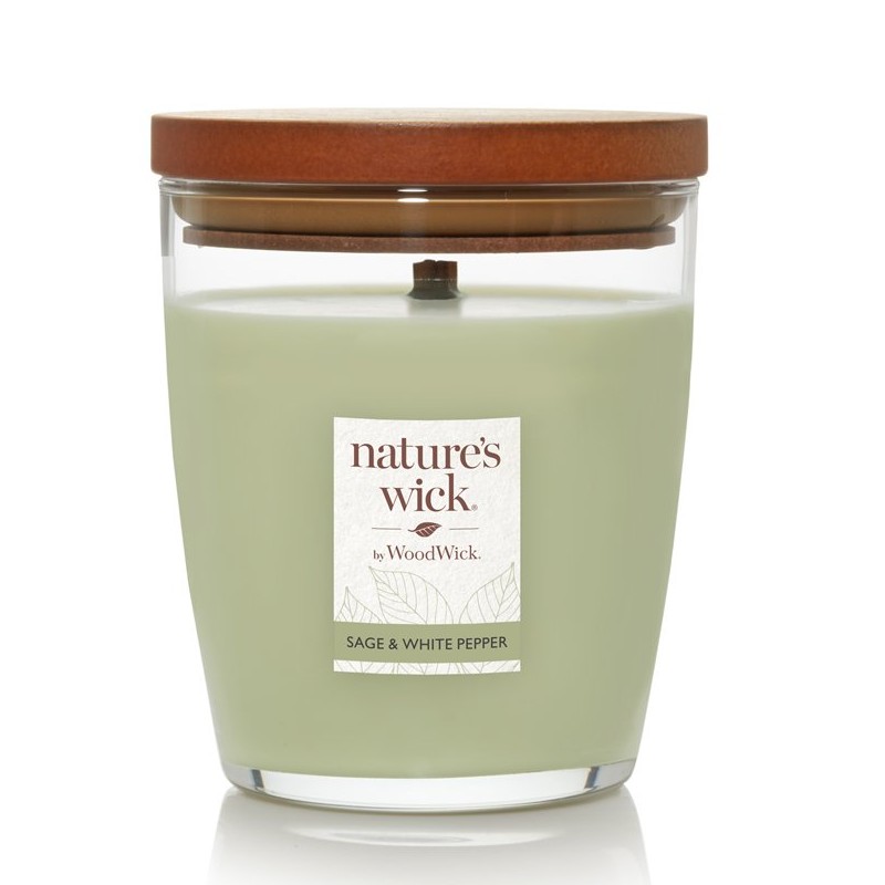 Sage & White Pepper - Medium Tumbler von Woodwick