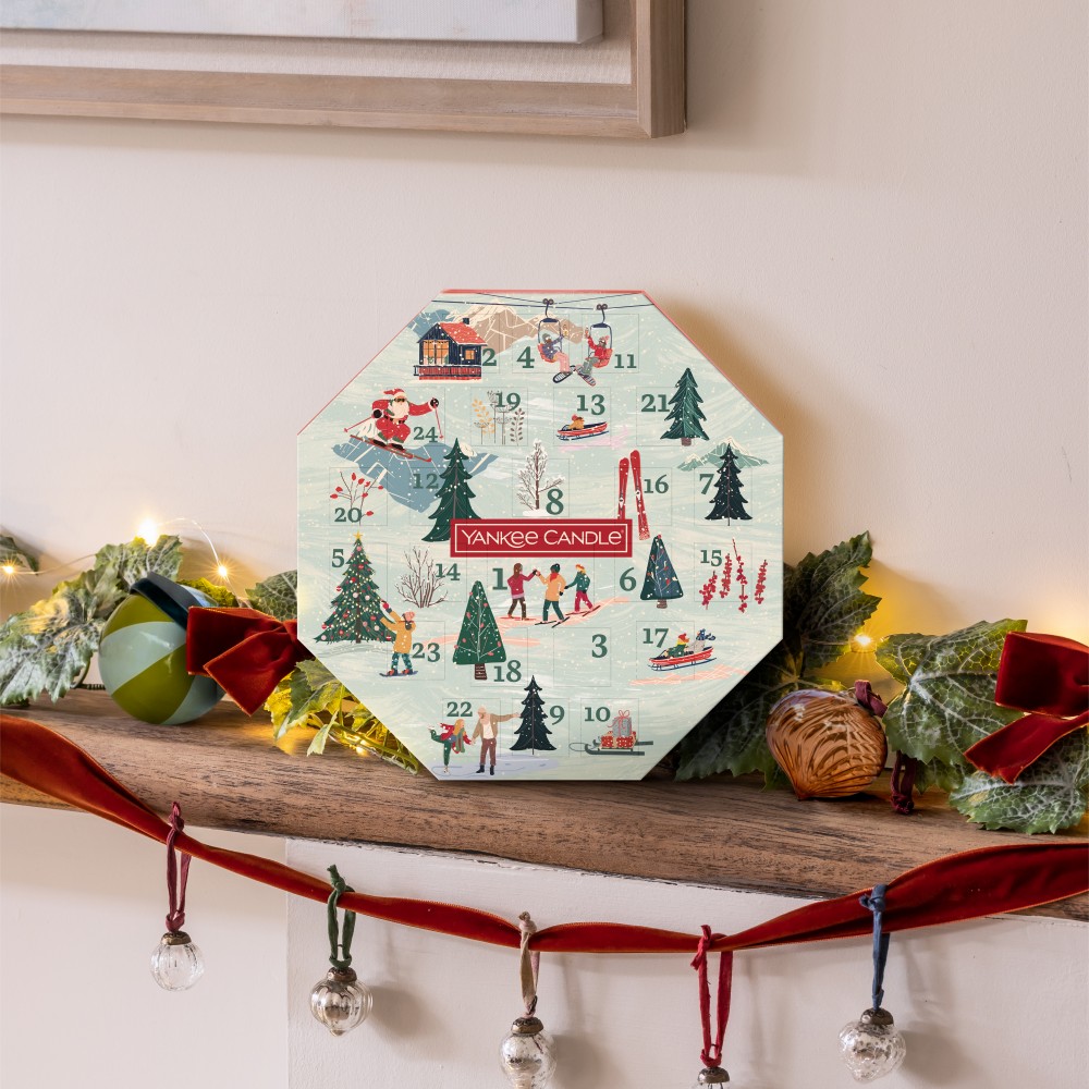Adventskalender Après Ski - Kranz von Yankee Candle