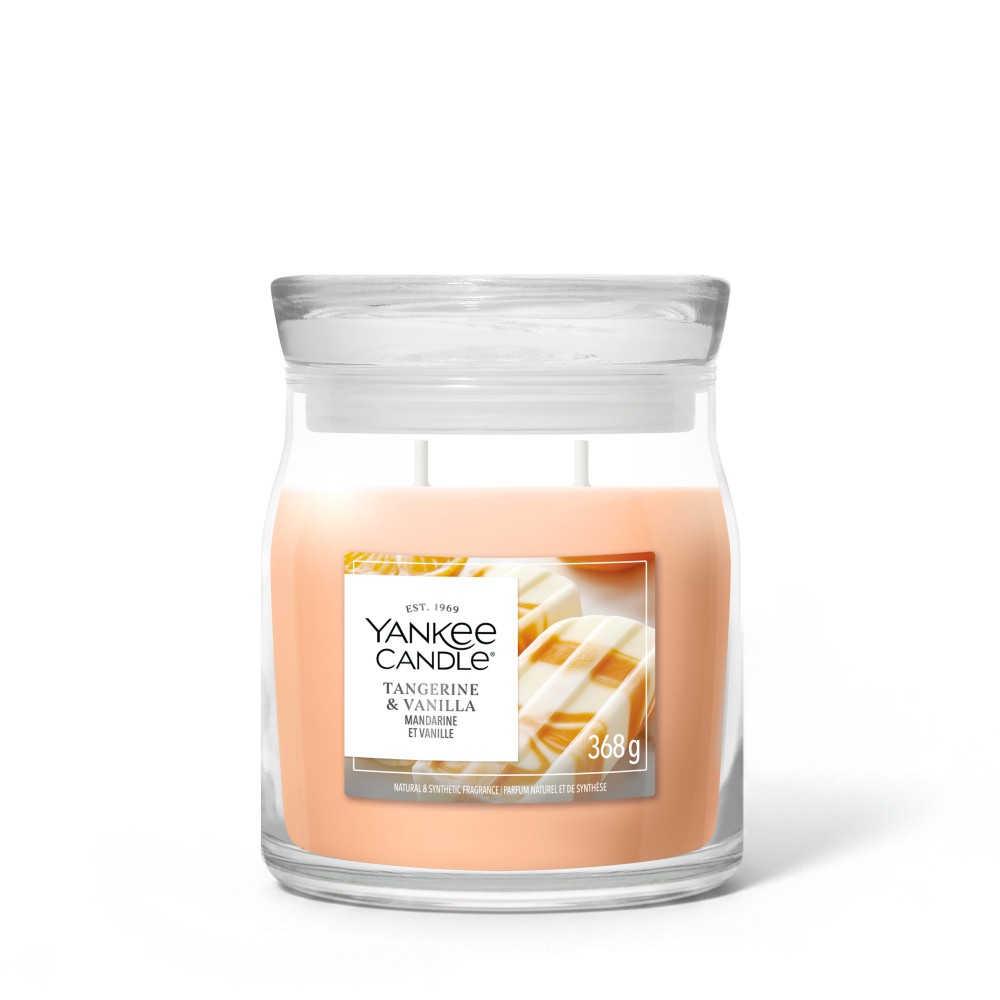 Tangerine & Vanilla - Signature Jar M von Yankee Candle