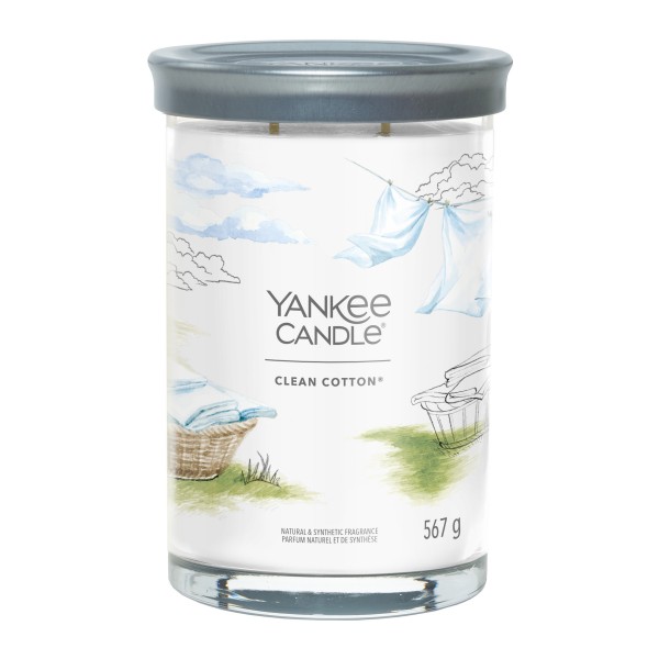 Clean Cotton - Signature  Tumbler L von Yankee Candle