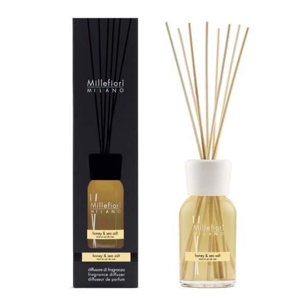 Natural - Honey & Sea Salt - Stick Diffuser 250ml von Millefiori