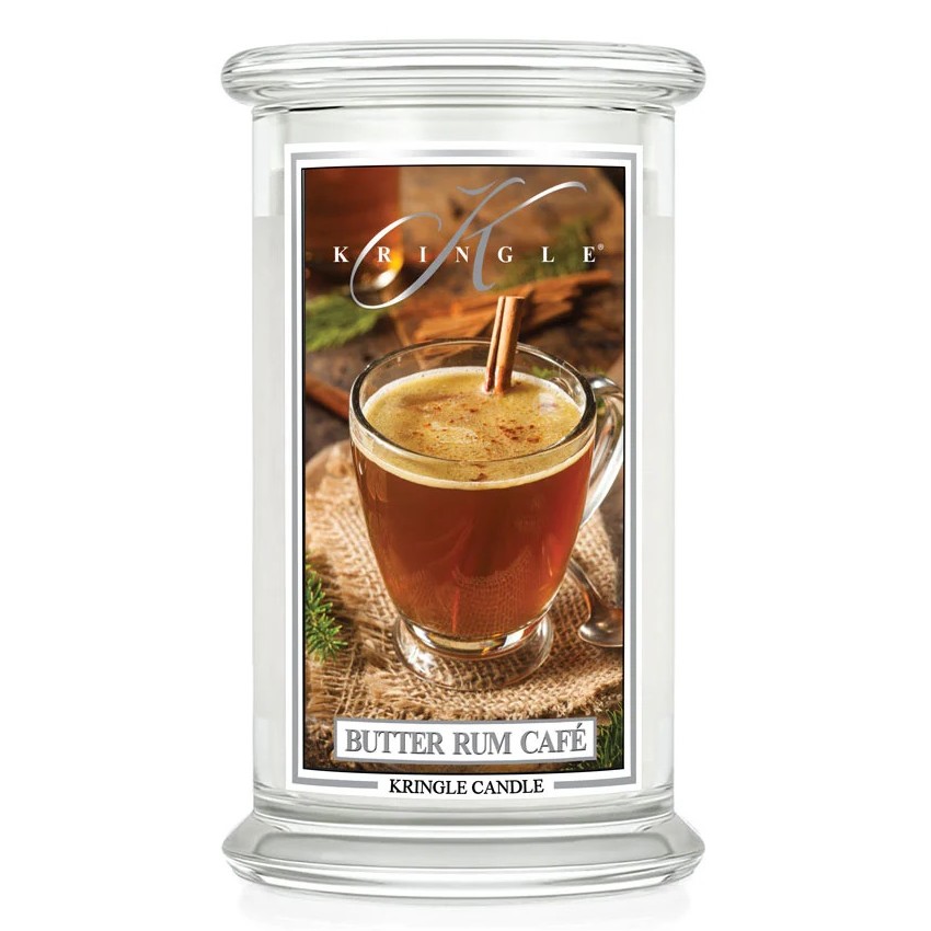 Butter Rum Café - Jar L von Kringle Candle