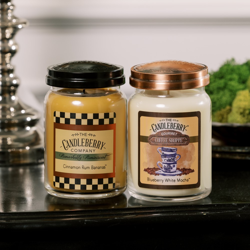 Cinnamon Rum Bananas - Grosses Glas 623g von Candleberry