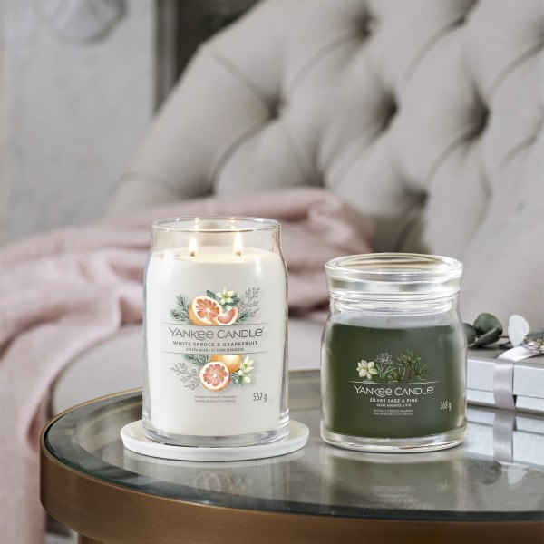 White Spruce & Grapefruit - Signature  Jar L von Yankee Candle