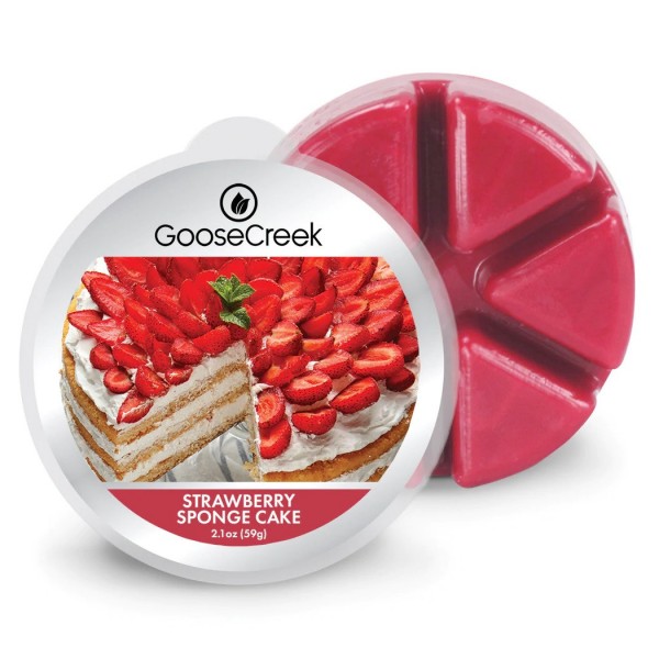 Strawberry Sponge Cake Wax Melt von Goose Creek
