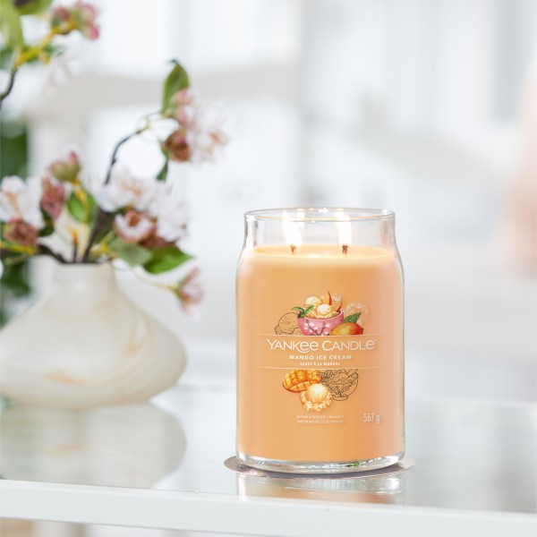 Mango Ice Cream - Signature  Jar L von Yankee Candle