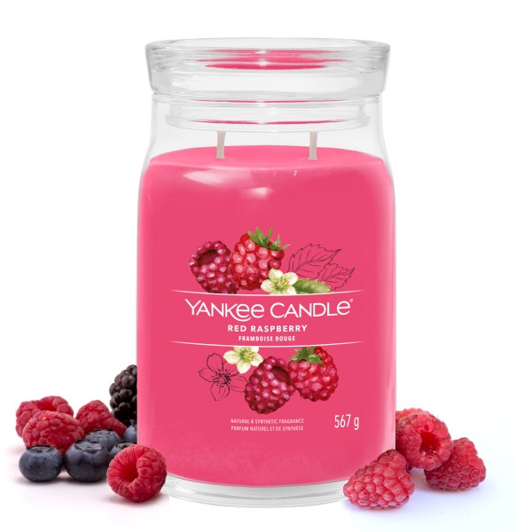 Red Raspberry - Signature  Jar L von Yankee Candle