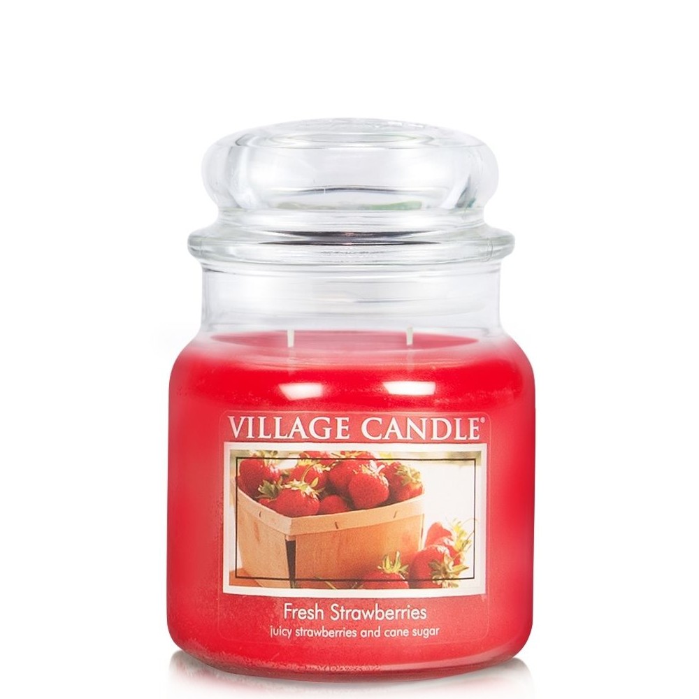 Fresh Strawberries - 454g von Village Candle