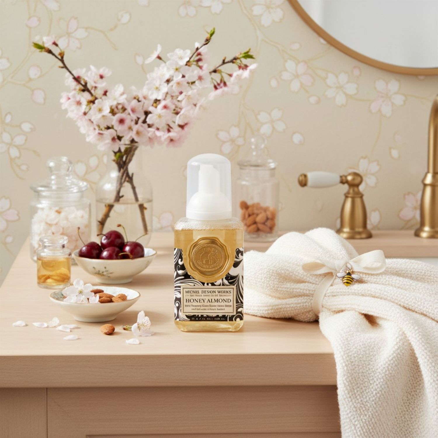 Schaumseife Mini - Honey Almond - 140ml von Michel Design Works
