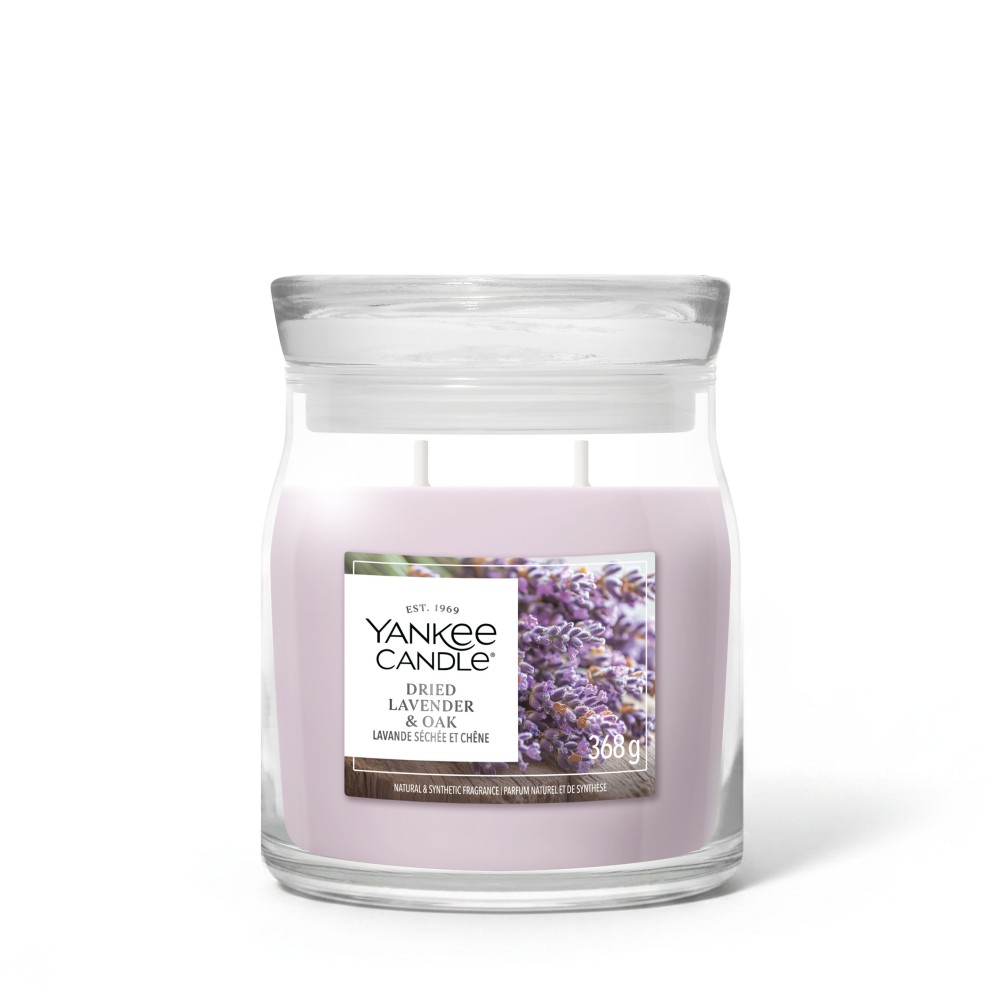 Dried Lavender & Oak - Signature Jar M von Yankee Candle