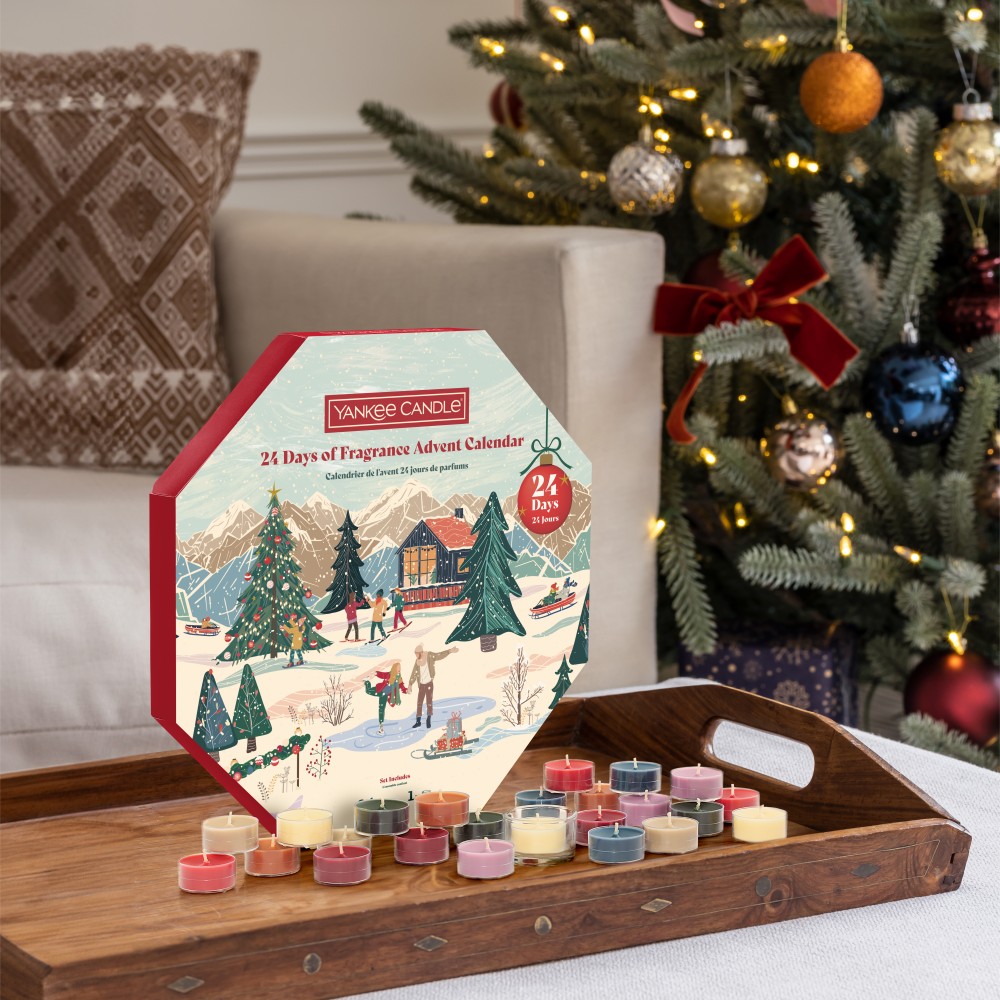 Adventskalender Après Ski - Kranz von Yankee Candle