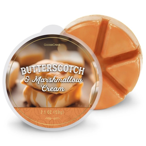 Butterscotch & Marshmallow Cream - Wax Melt von Goose Creek