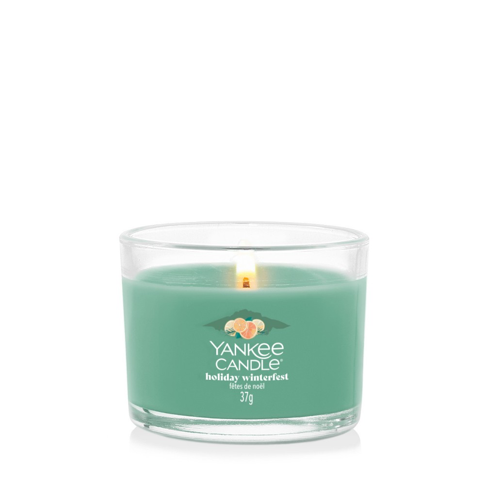 Holiday Winterfest - Votivkerze im Glas - 3 Stück von Yankee Candle