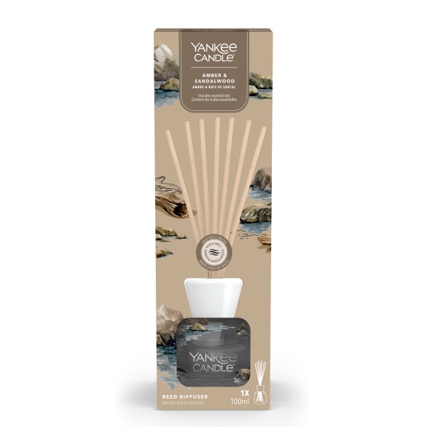 Amber & Sandalwood - Signature Reed Diffuser von Yankee Candle