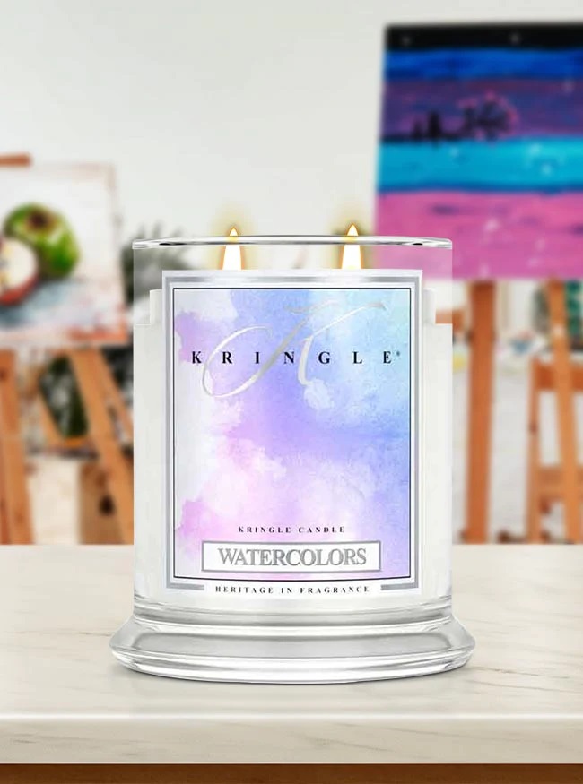 Watercolors - Jar M von Kringle Candle