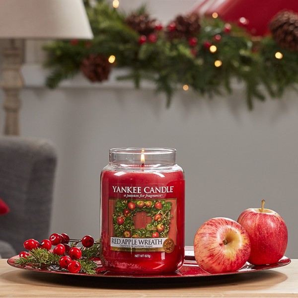 Red Apple Wreath - 104g von Yankee Candle
