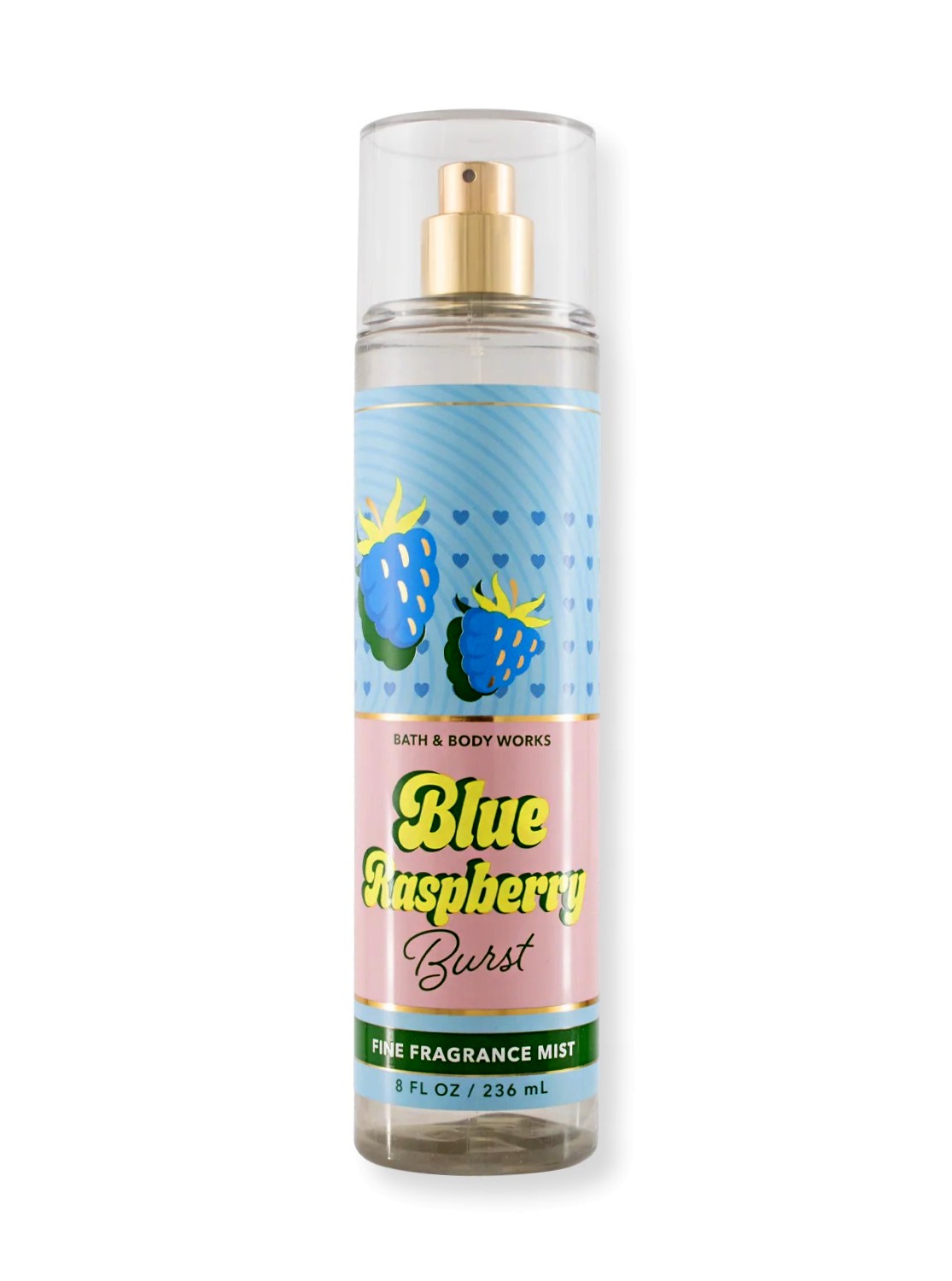 Body Spray - Blue Raspberry Burst - 236ml von Bath and Body Works