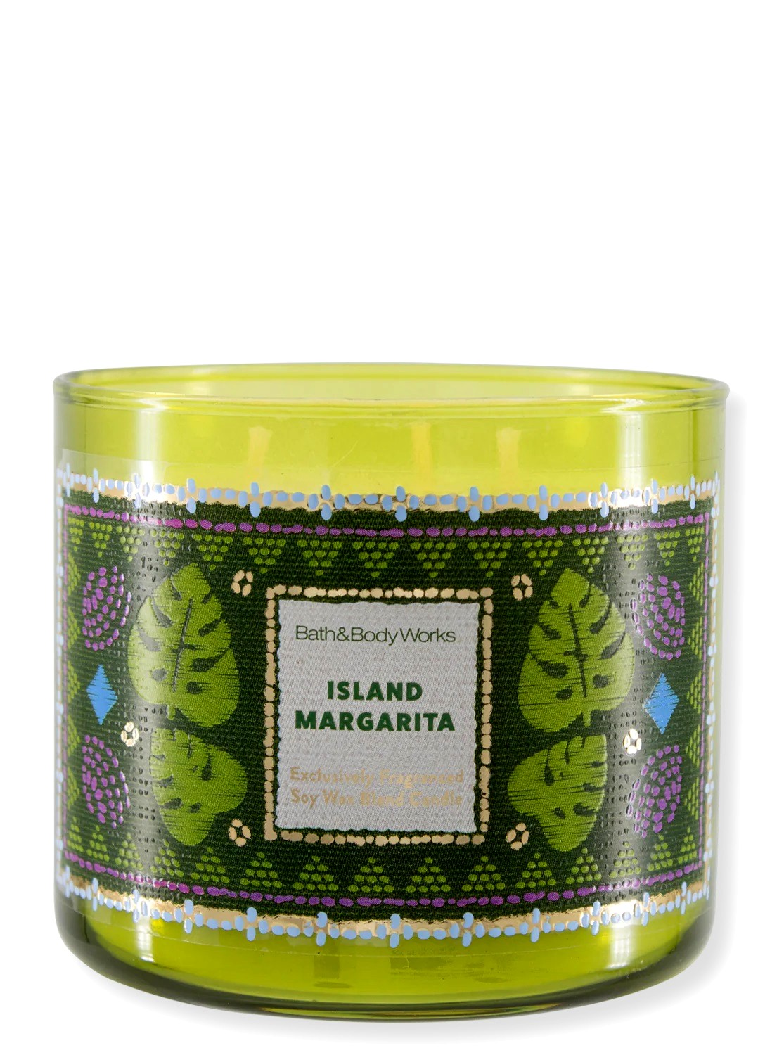 Kerze - Island Margarita - 3-Docht 411g von Bath and Body Works