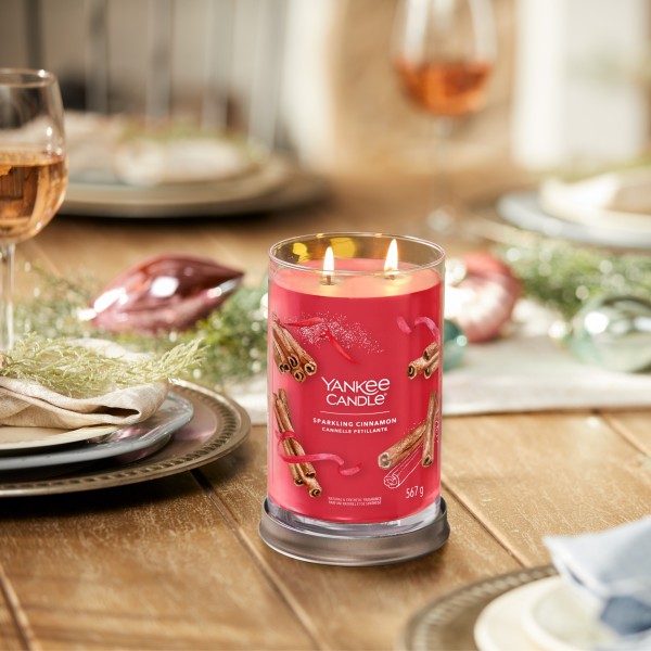 Sparkling Cinnamon - Signature  Tumbler L von Yankee Candle