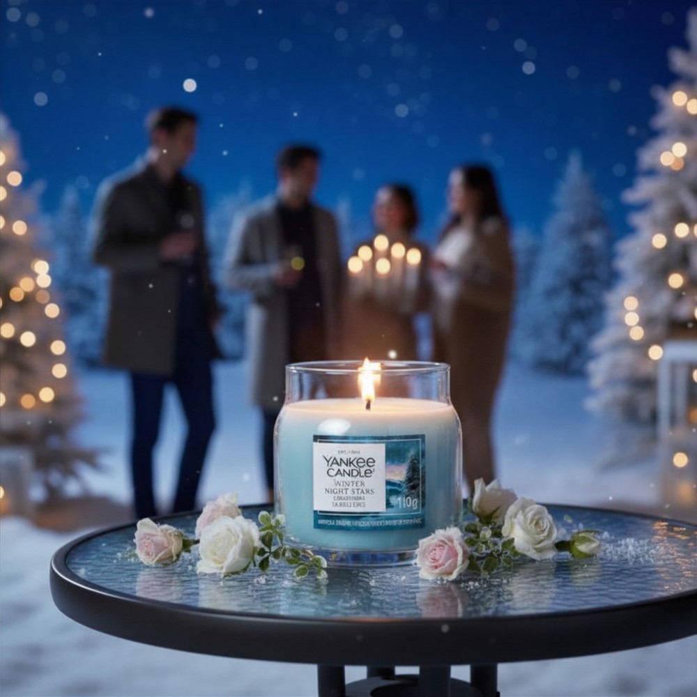 Winter Night Stars - Signature Jar S von Yankee Candle