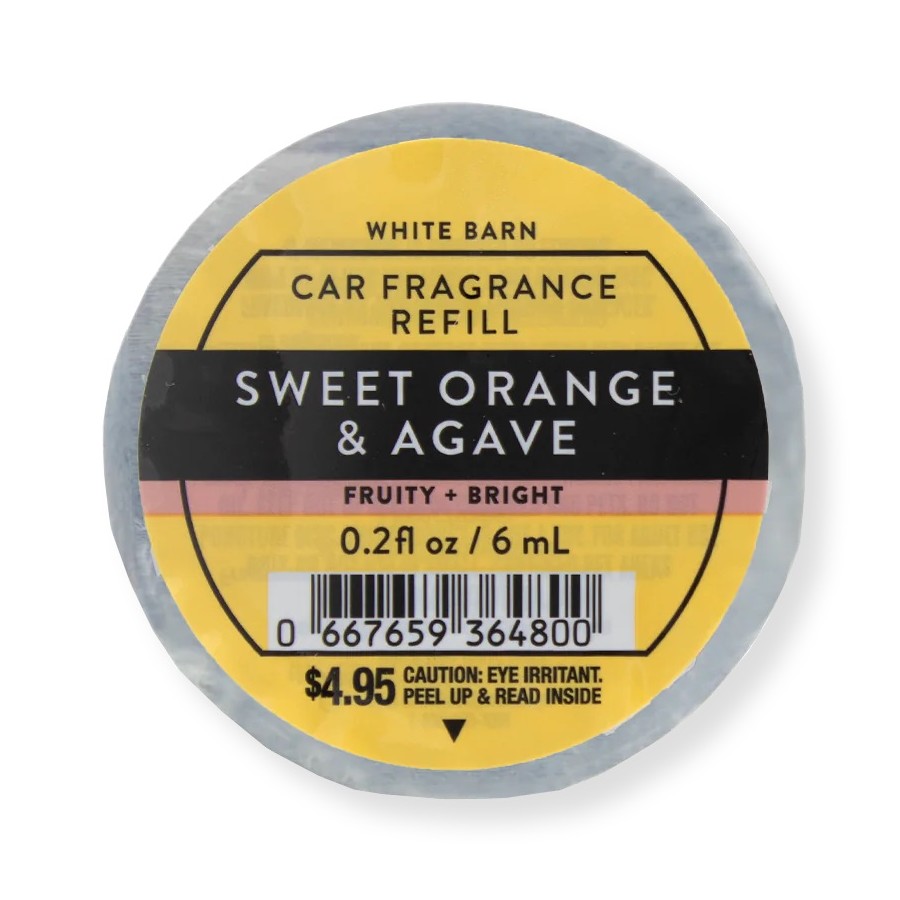 Autoduft Nachfüller - Sweet Orange & Agave - 6ml von Bath and Body Works