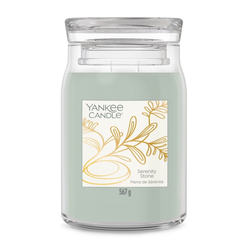 Serenity Stone - Signature Jar L von Yankee Candle
