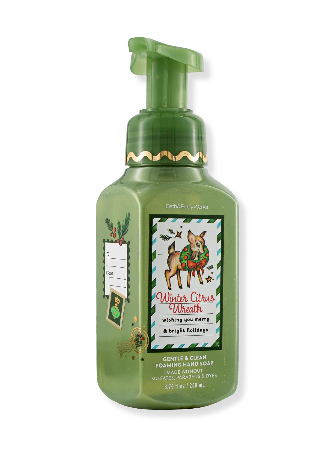 Schaumseife - Winter Citrus Wreath - 259ml von Bath and Body Works