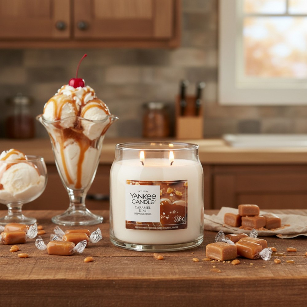 Caramel Kiss - Signature Jar M von Yankee Candle
