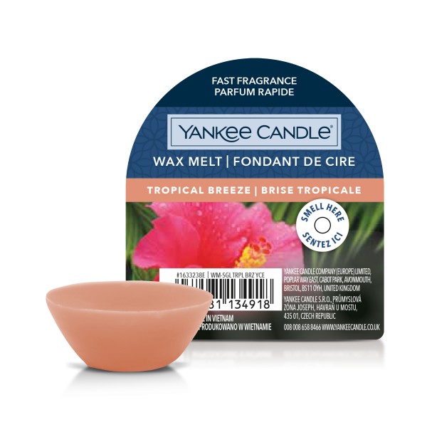 Wax Melts - Tropical Breeze - 3 Stück von Yankee Candle