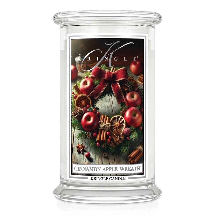 Cinnamon Apple Wreath - Jar L von Kringle Candle