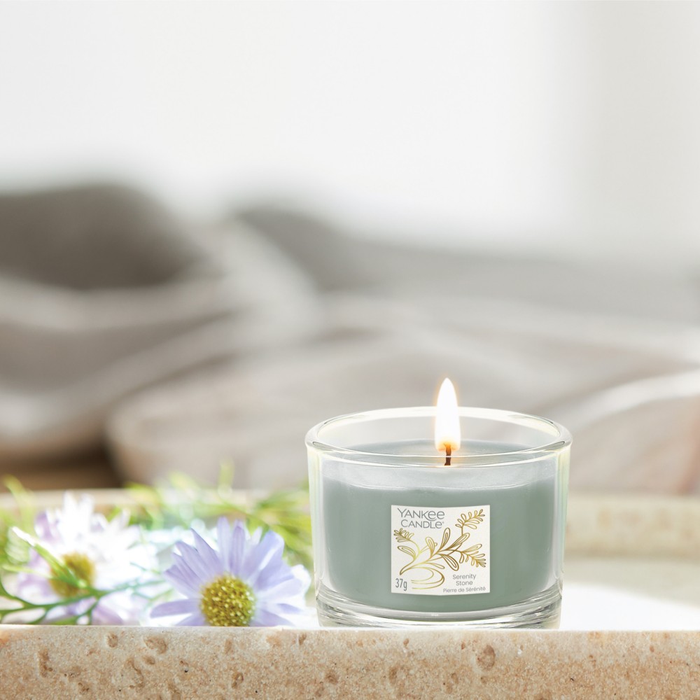 Serenity Stone - Votivkerze im Glas - 3 Stück von Yankee Candle