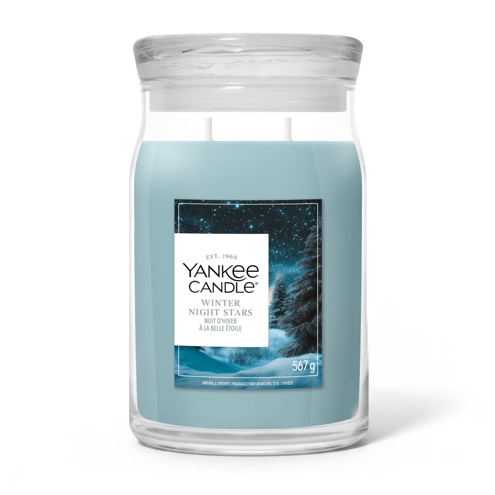 Winter Night Stars - Signature Jar L von Yankee Candle