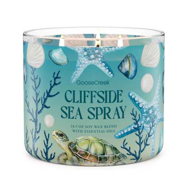 Cliffside Sea Spray - 3-Docht von Goose Creek