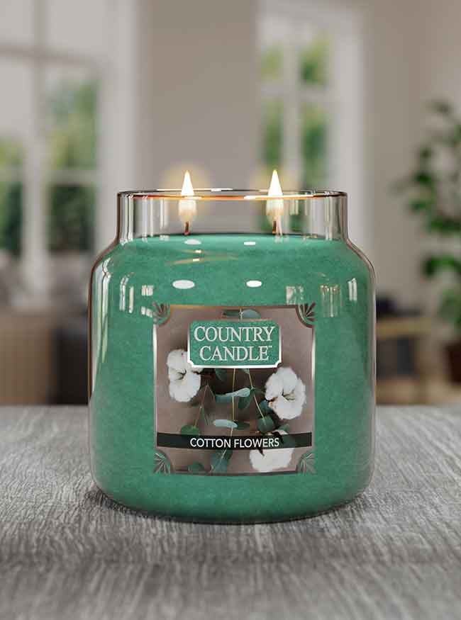 Cotton Flowers - Jar M von Country Candle