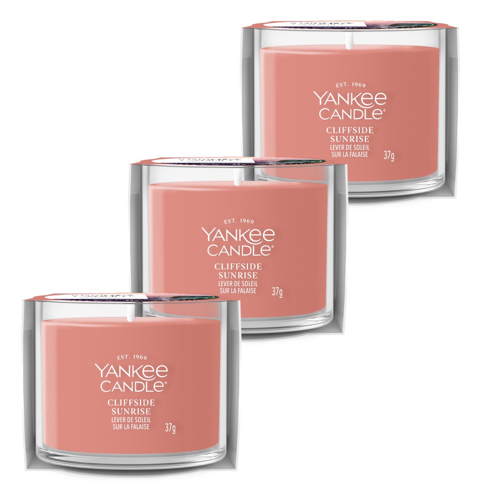 Cliffside Sunrise - 3 Mini Kerzen von Yankee Candle
