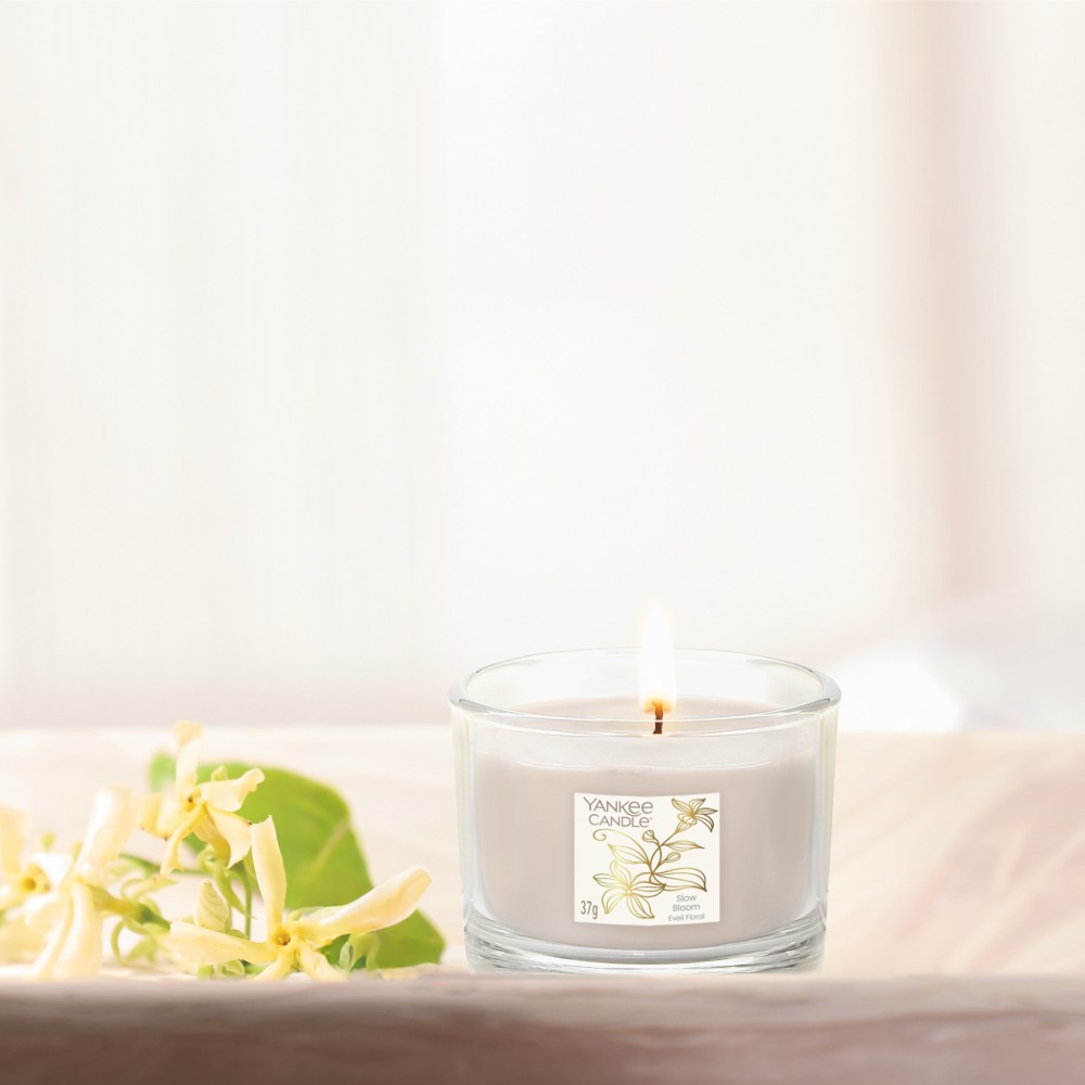 Slow Bloom - Votivkerze im Glas - 3 Stück von Yankee Candle