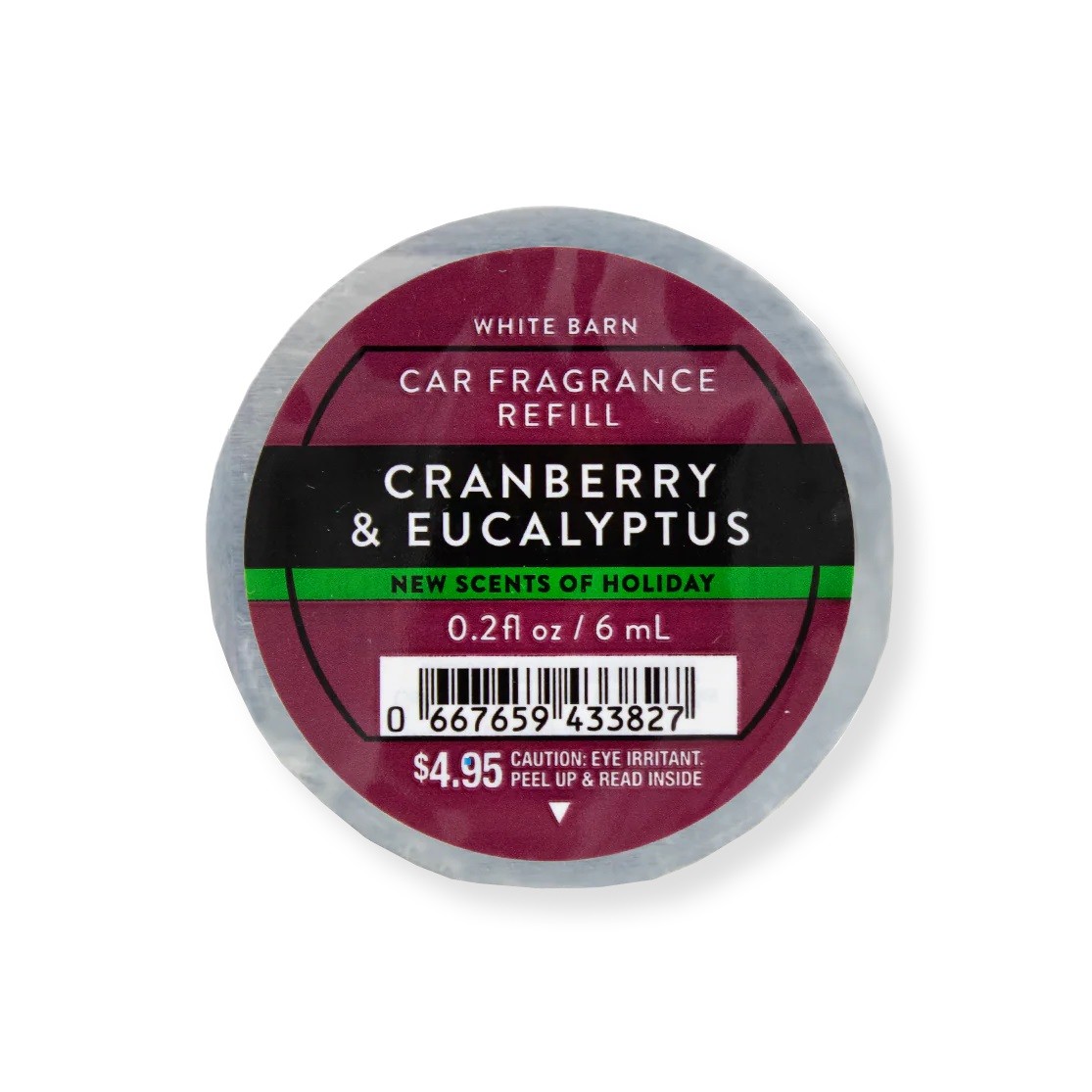 Autoduft Nachfüller - Cranberry & Eucalyptus - 6ml von Bath and Body Works