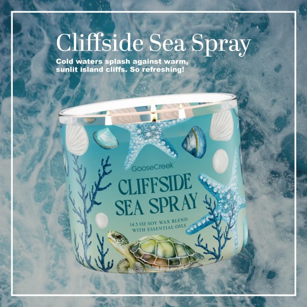 Cliffside Sea Spray - 3-Docht von Goose Creek