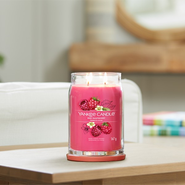 Red Raspberry - Signature  Jar L von Yankee Candle