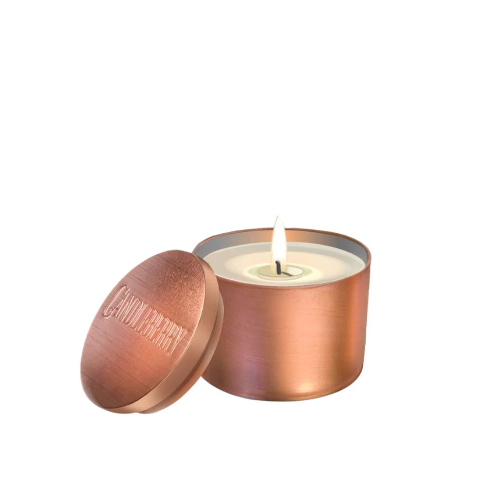 Golden Amber Haven - Travel Tin 128g von Candleberry