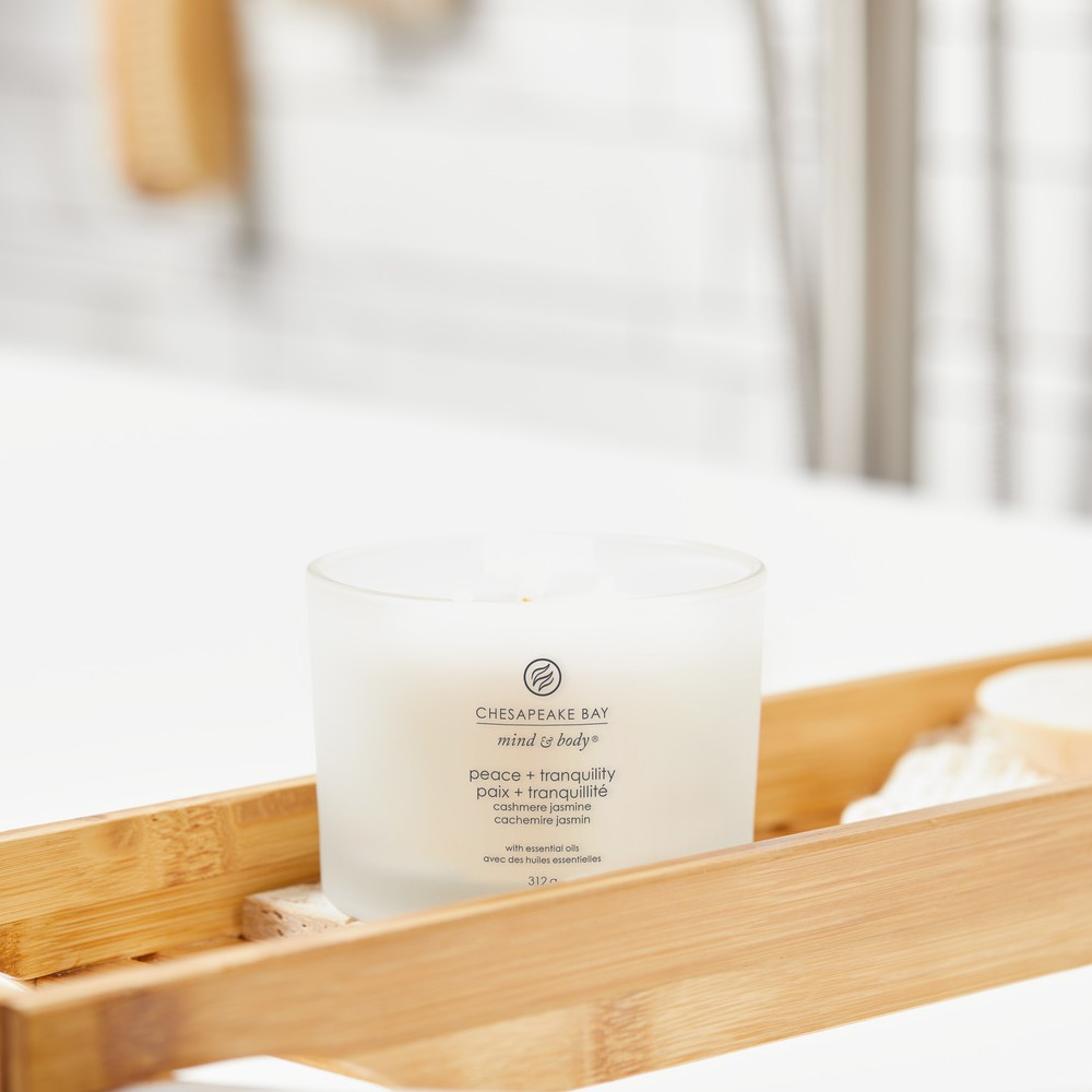 Peace & Tranquility (Cashmere Jasmine) - Tumbler 3-Docht von Chesapeake Bay