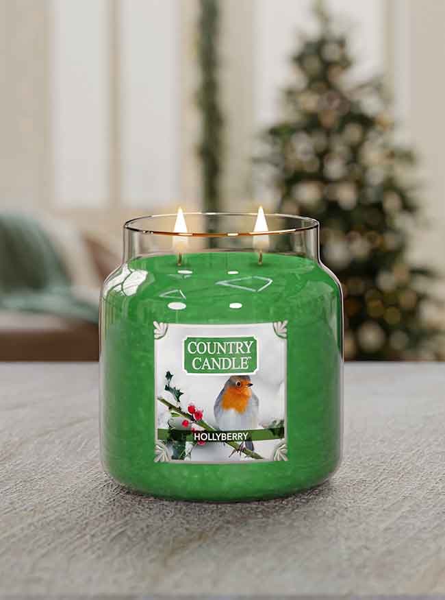Hollyberry - Jar M von Country Candle