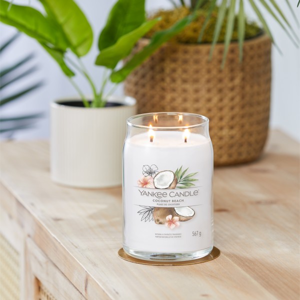 Coconut Beach - Signature  Jar L von Yankee Candle