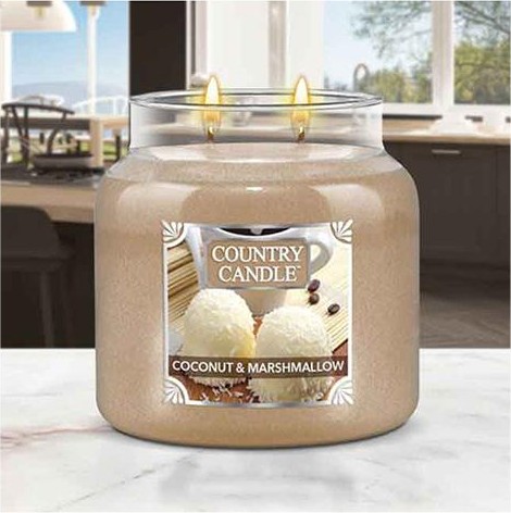 Coconut Marshmallow - Jar M von Country Candle