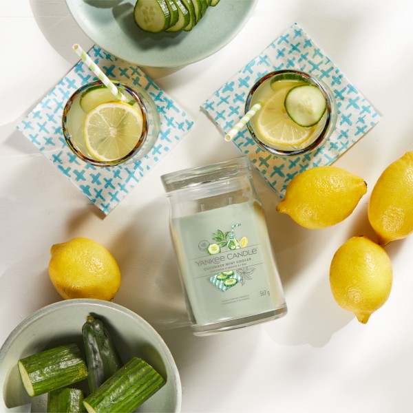 Cucumber Mint Cooler - Signature  Jar L von Yankee Candle