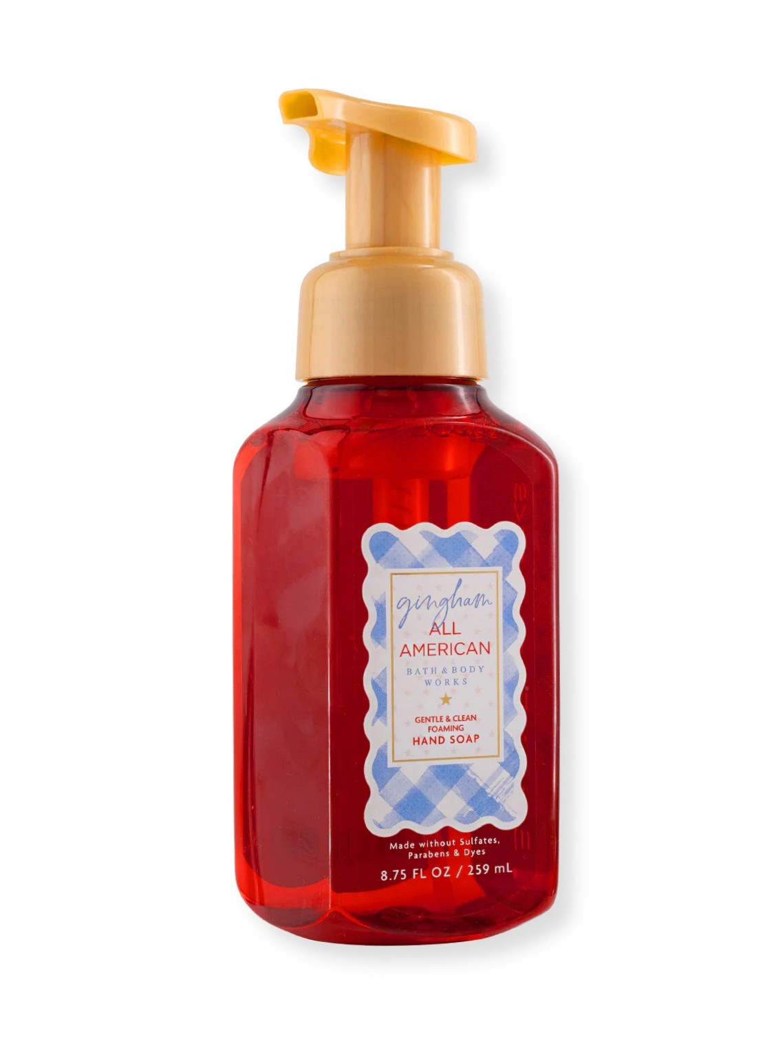 Schaumseife - Gingham - All American - 259ml von Bath and Body Works