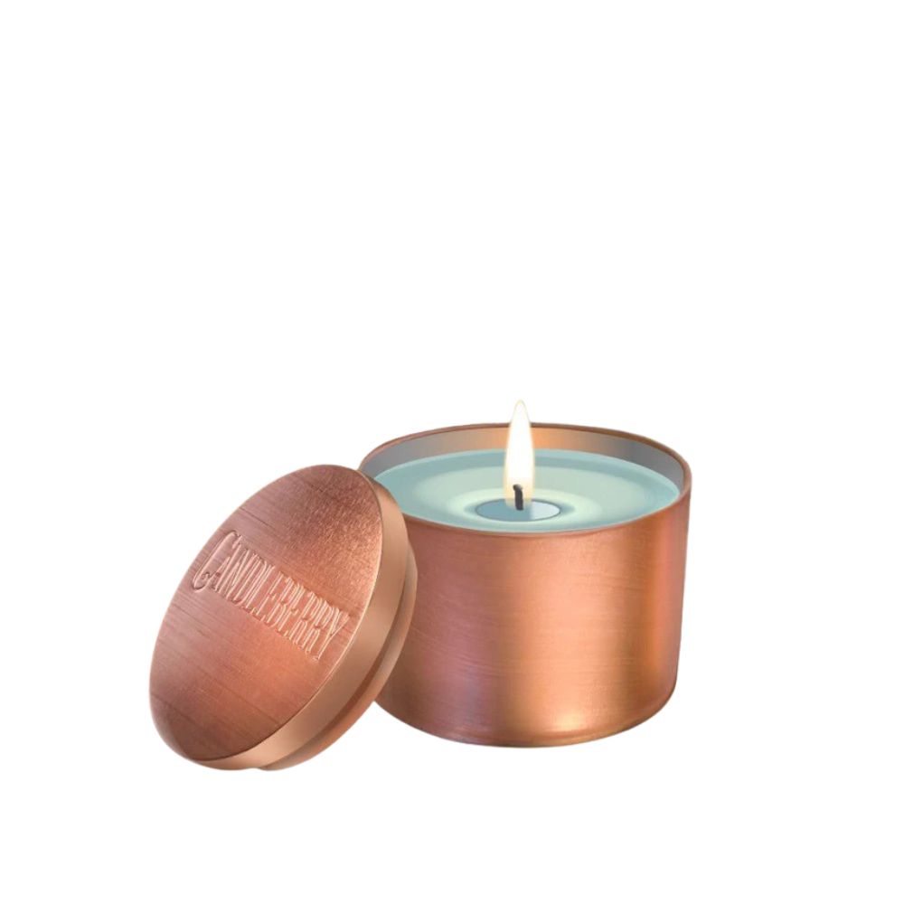 Bergamot & Amber - Travel Tin 128g von Candleberry